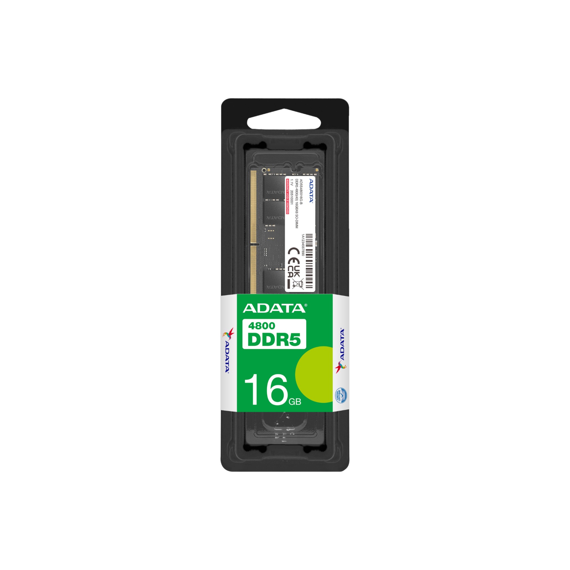ADATA RAM 16GB DDR5 4800 SODIMM