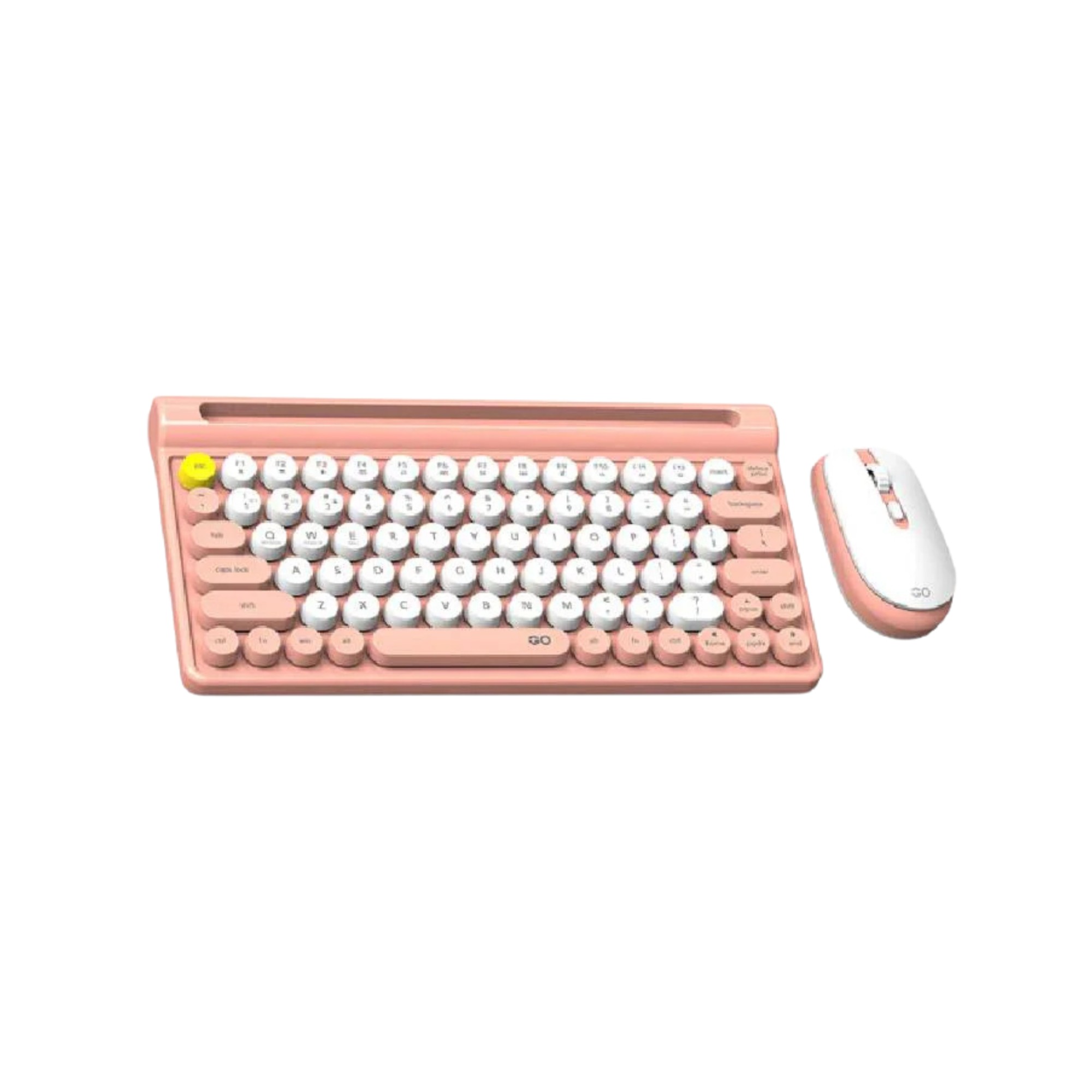 Fantech Keyboard Mouse Go Mochi 101 WK897 Peach