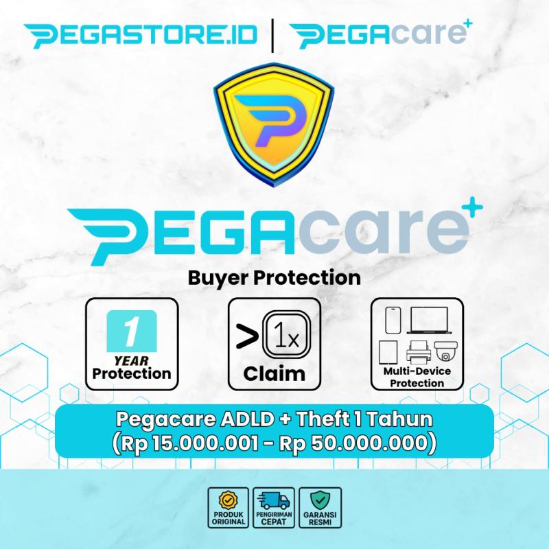 Pegacare ADLD + Theft 1 Tahun (Rp 15.000.001 - Rp 50.000.000)