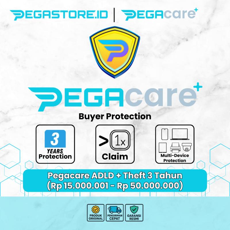 Pegacare ADLD + Theft 3 Tahun (Rp 15.000.001 - Rp 50.000.000)