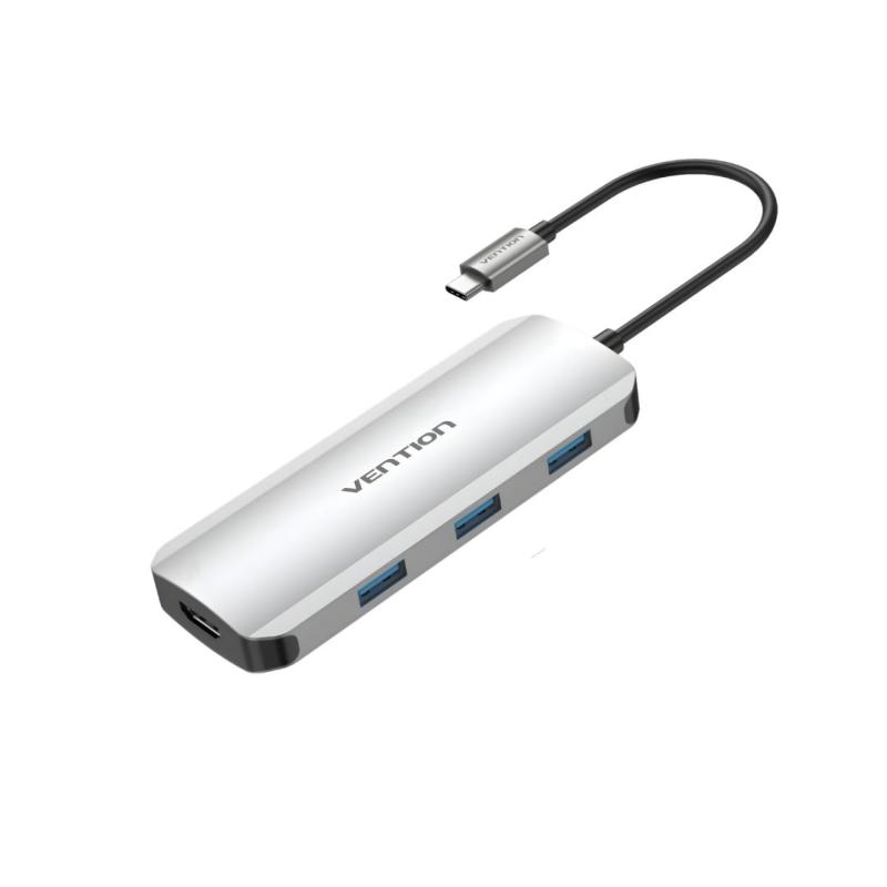 VENTION HUB Type-C Multiport To 7in1 TOJHB