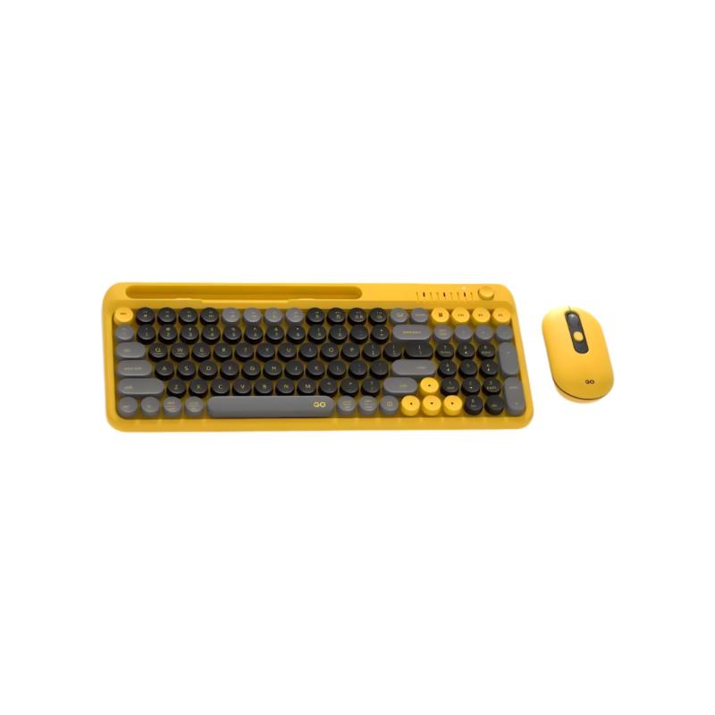 Fantech Keyboard Mouse Go Mochi 101 WK899 Yellow