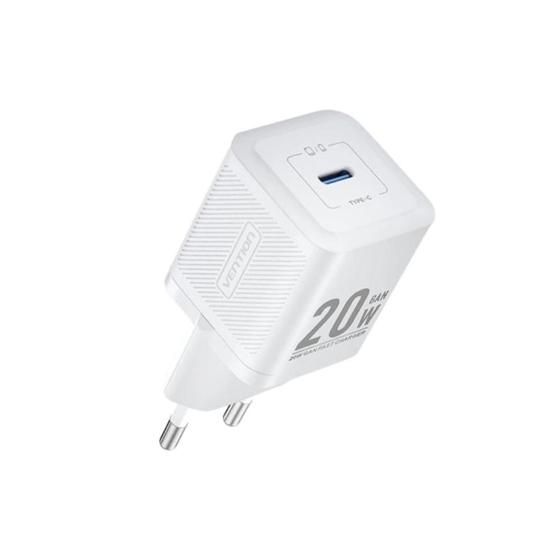 Vention Adaptor Charger 20W Putih
