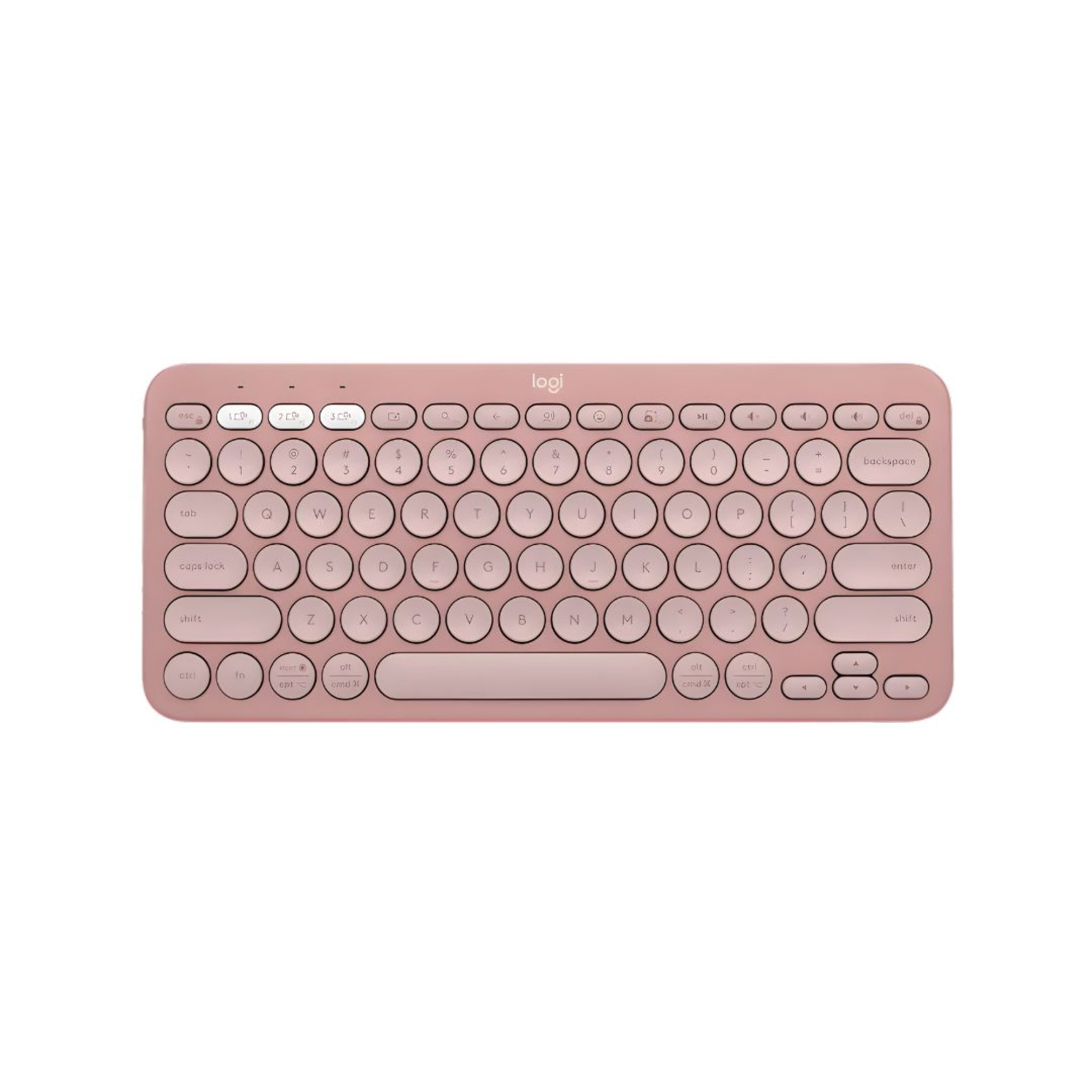 LOGITECH Pebble Keyboard 2 K380s Rose