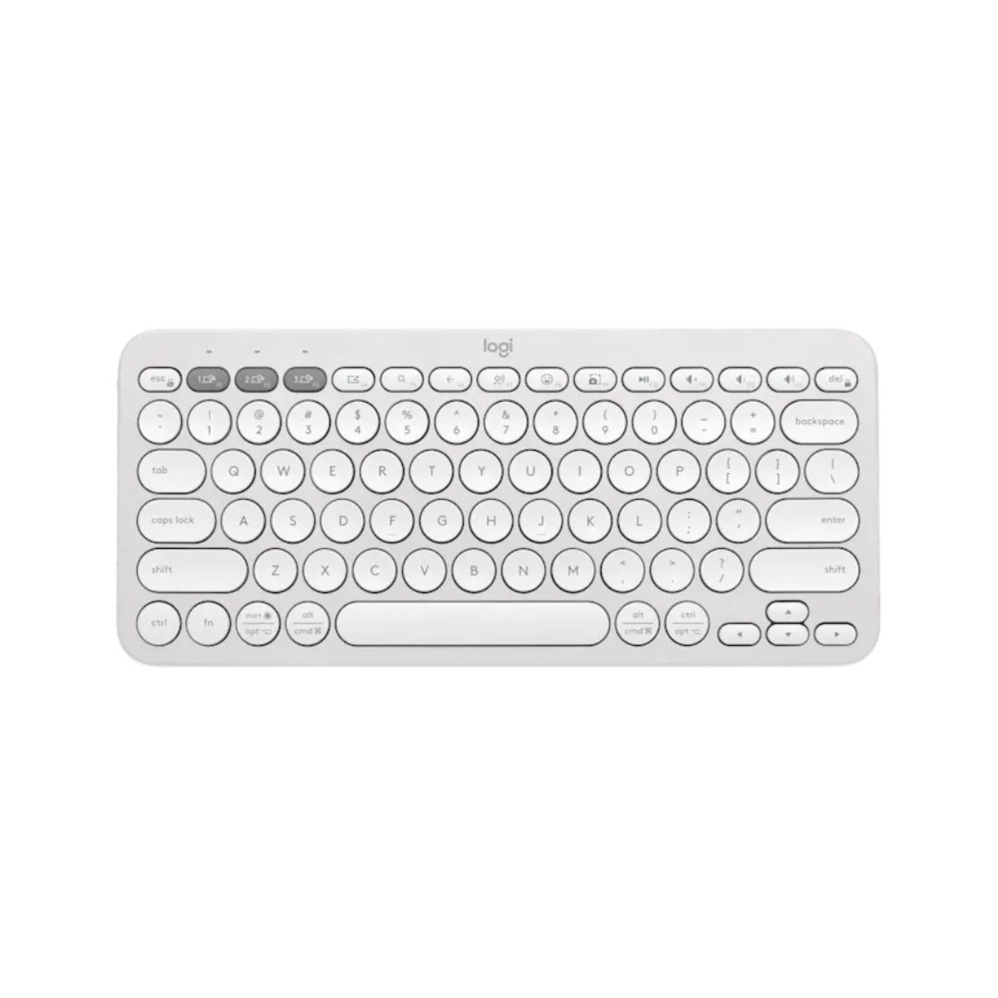 LOGITECH Pebble Keyboard 2 K380s White