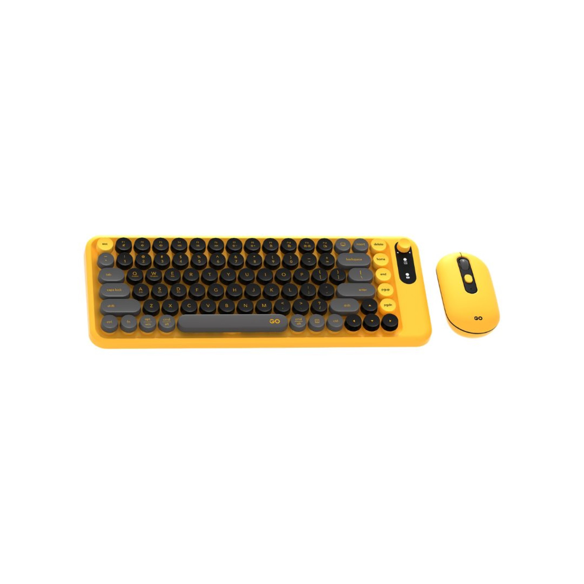 Fantech Go Mochi 85 WK898 Keyboard Yellow [ Wireless+BT]
