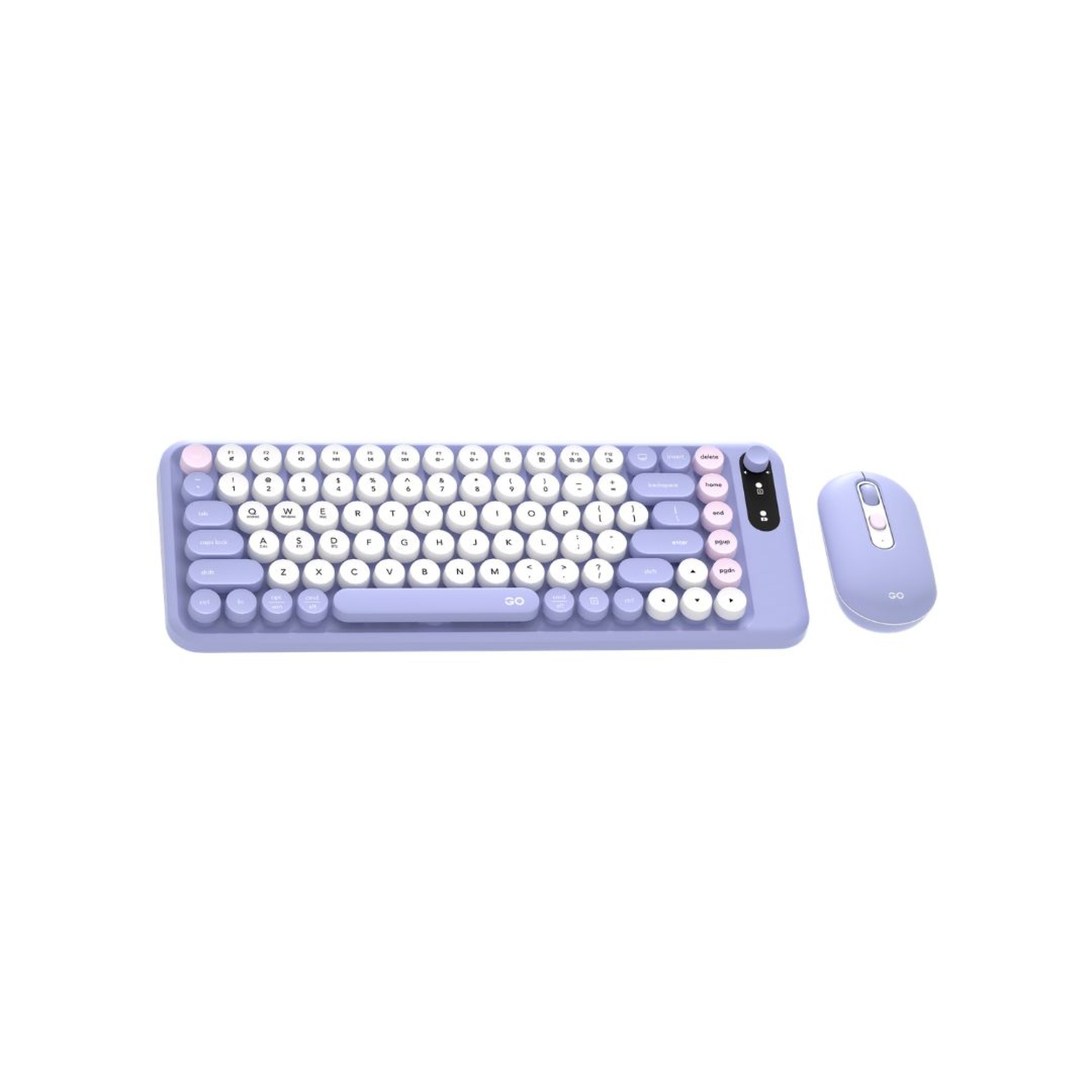 Fantech Go Mochi 85 WK898 Keyboard Purple [ Wireless+BT]