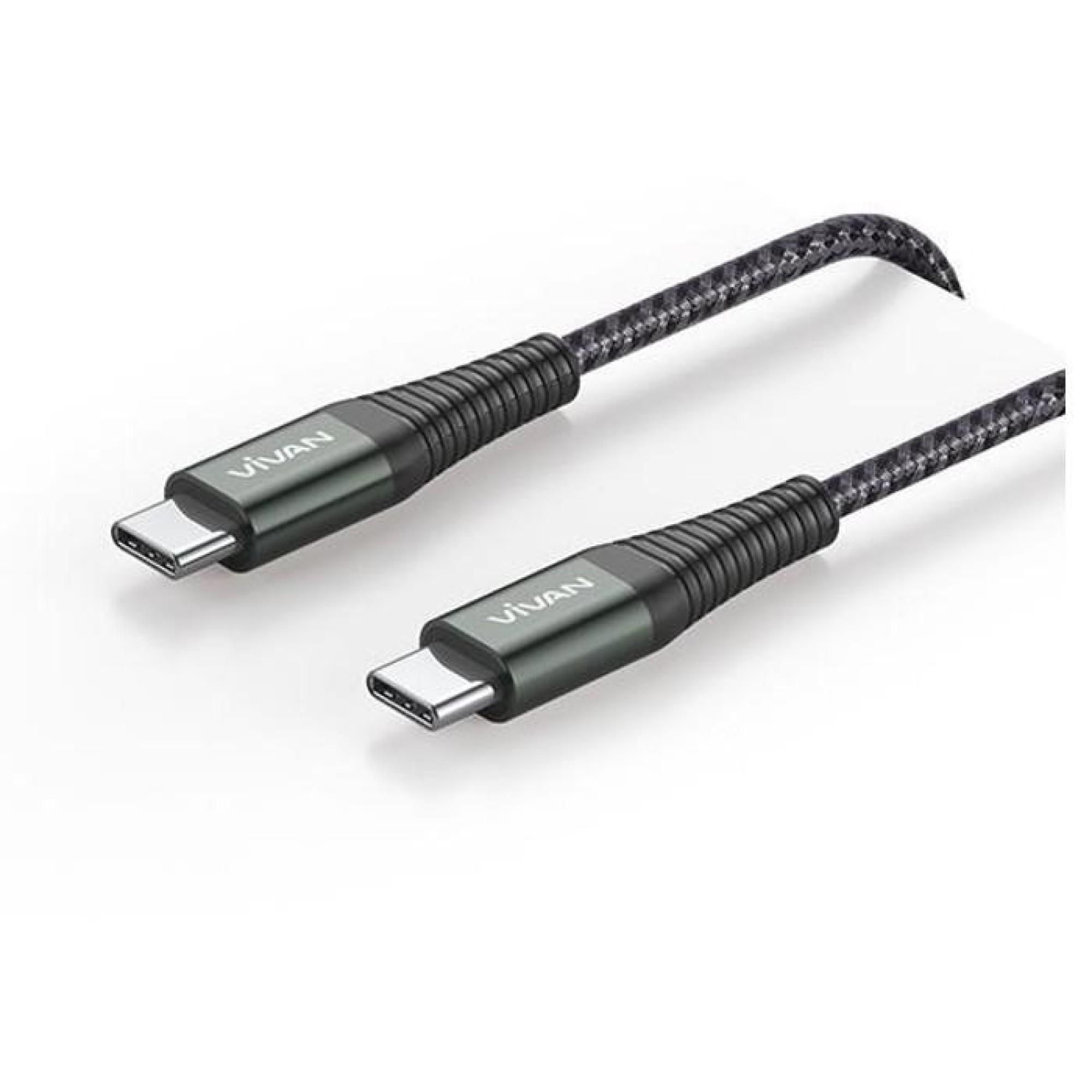 vivan Power Display Data cable Type C to Type C 65W 1Meter