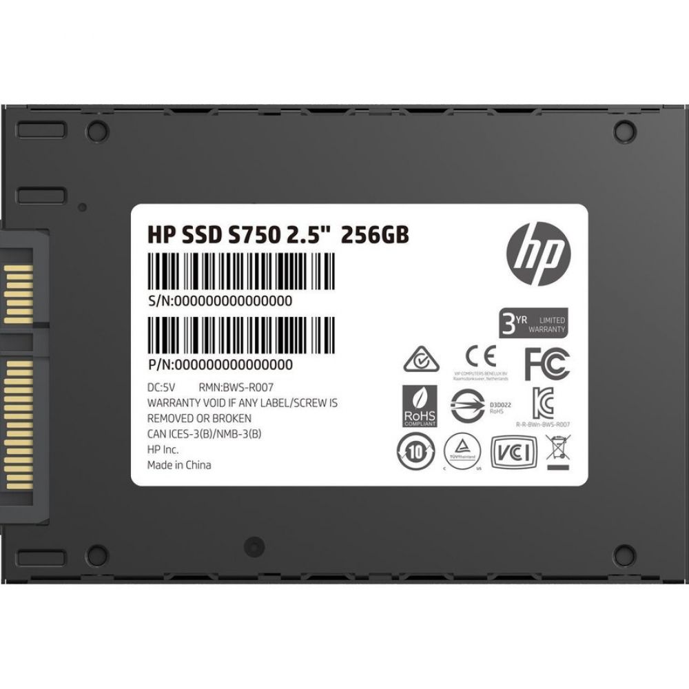 HP SSD Internal S750 2.5 SATA III 1TB