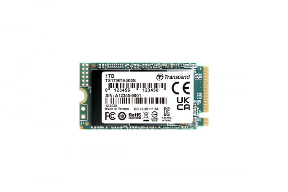 Transcend SSD MTE400S 1TB M.2 2242 NVMe