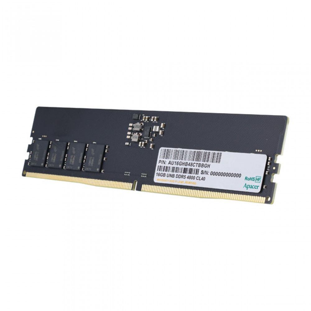 Apacer RAM 16GB DDR5 4800 LONGDIMM 