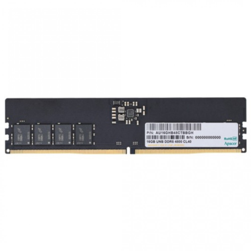 Apacer RAM 16GB DDR5 4800 LONGDIMM 