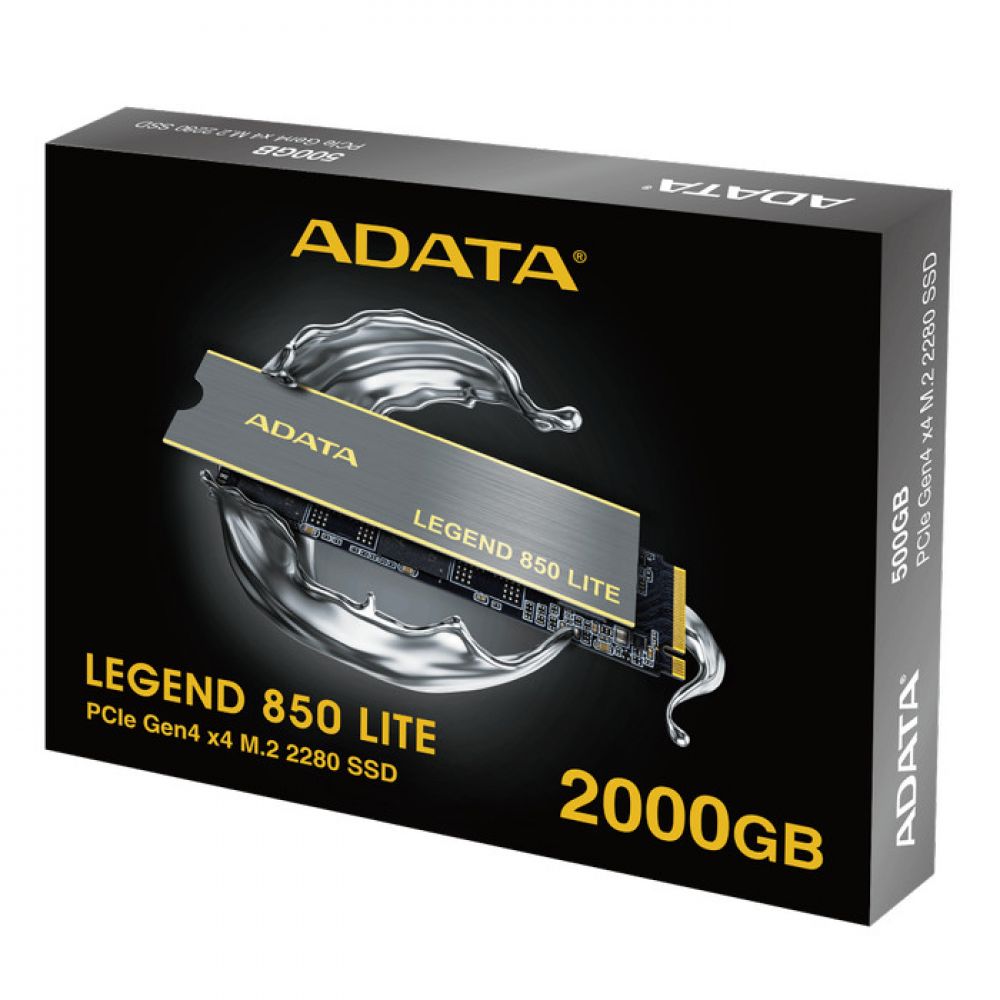ADATA SSD Internal Legend 850 2TB NVMe Gen4 5000MB/s