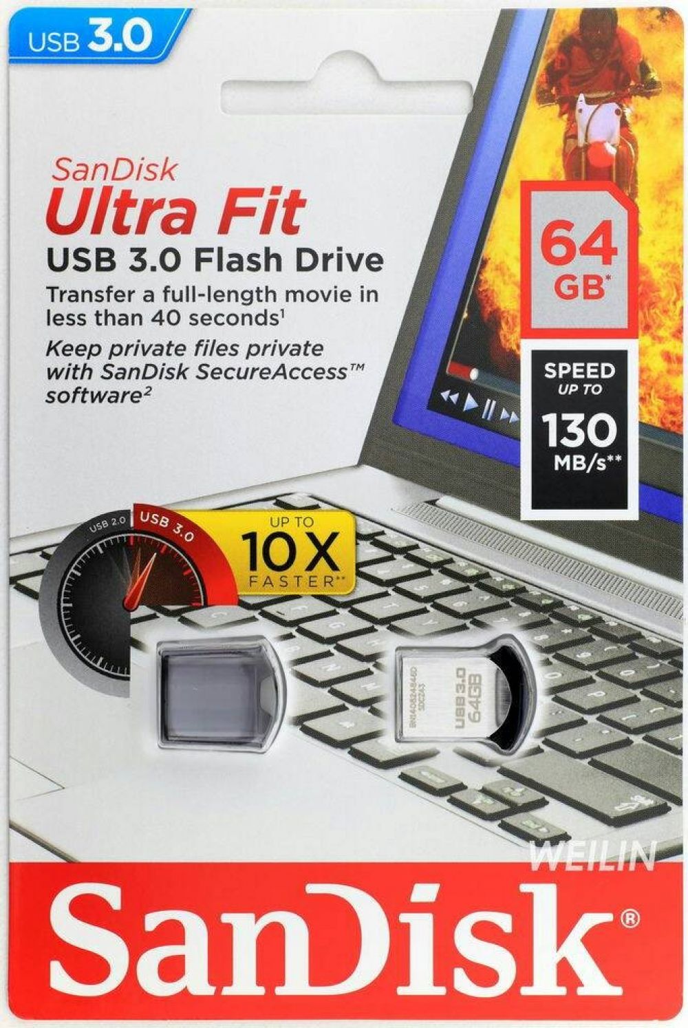 Sandisk CZ43 64GB Flashdisk 