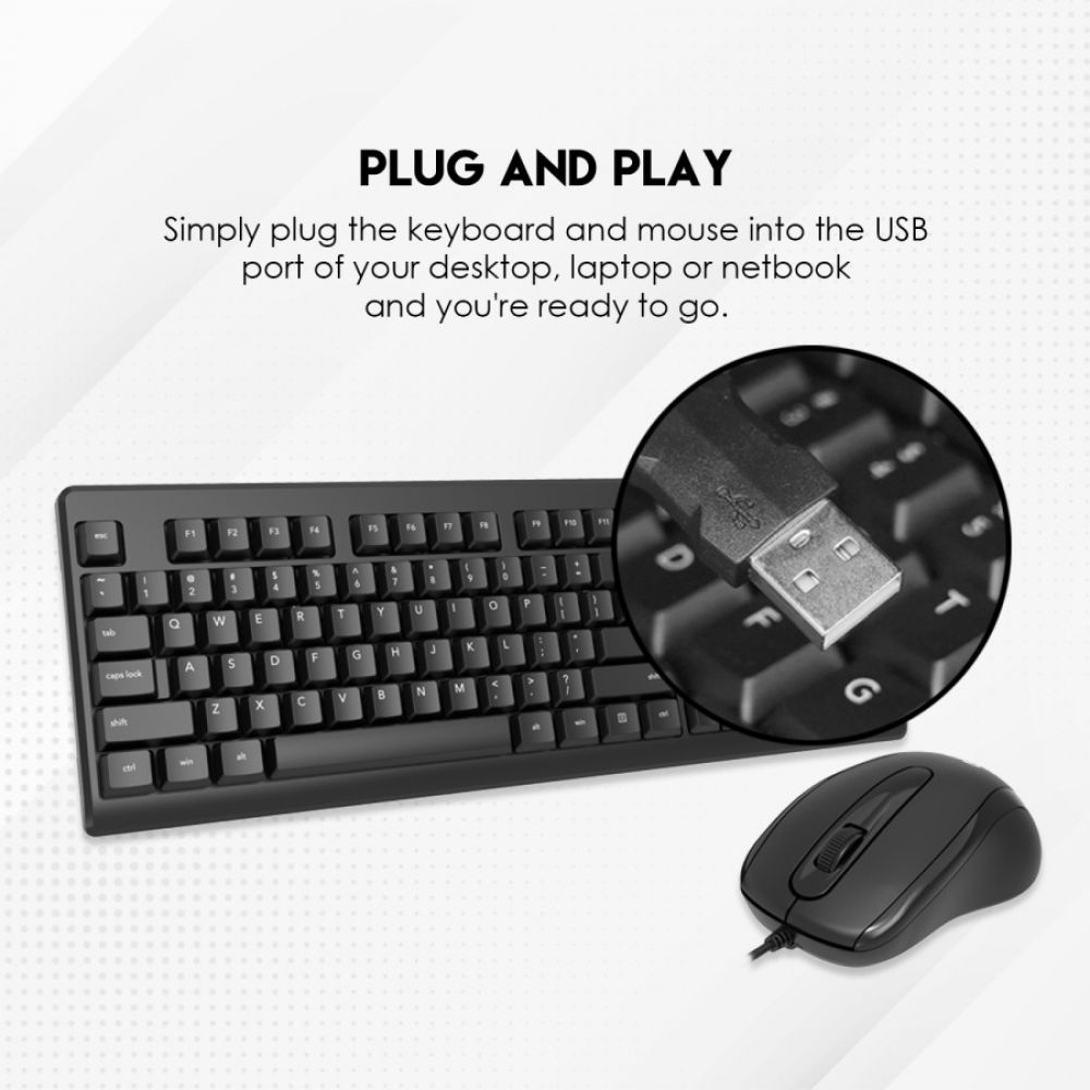 Fantech Keyboard Mouse KM103 