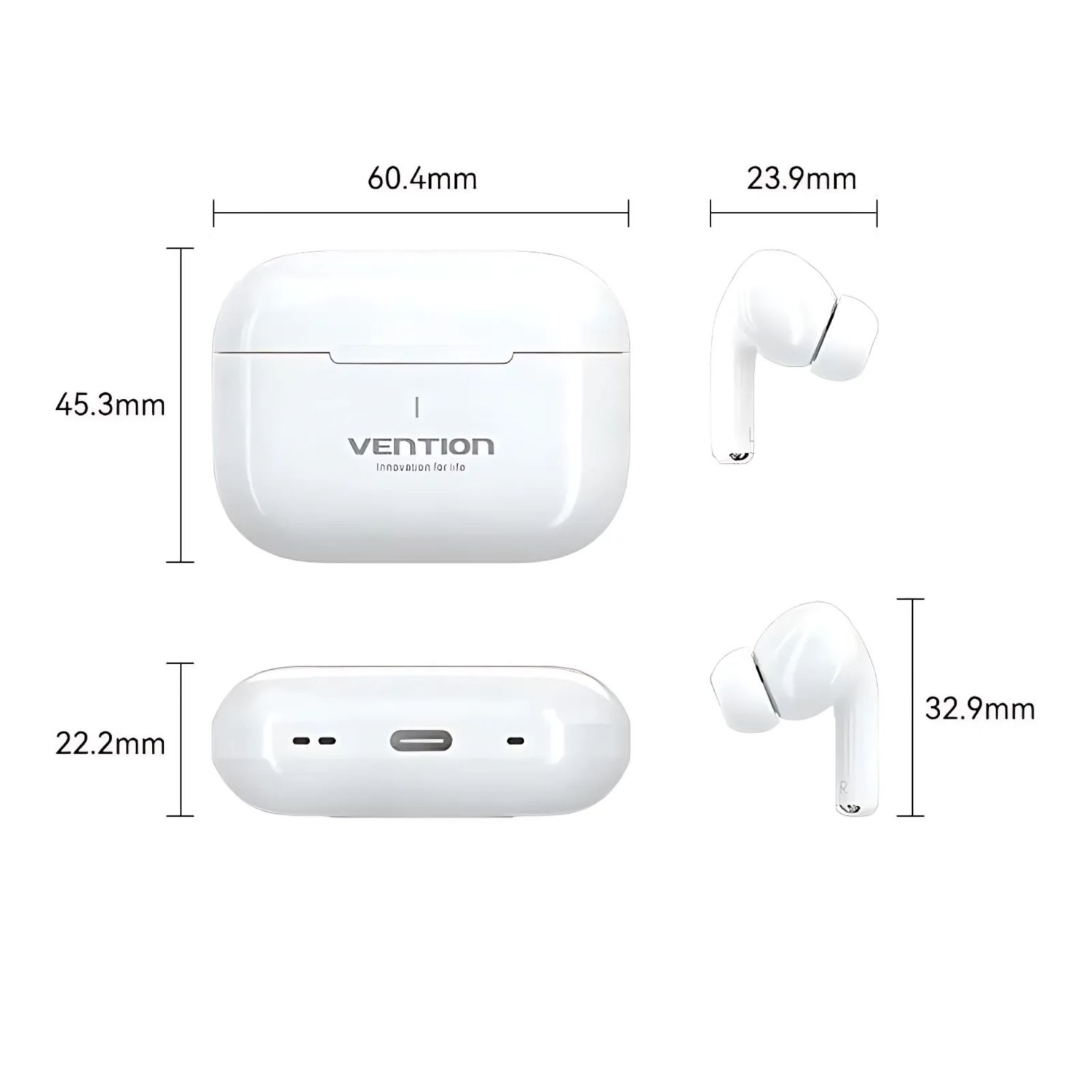 Vention TWS ECHO Lite E11 Earphone White