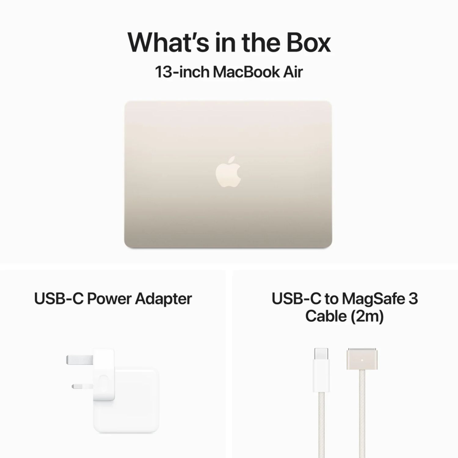 Apple MacBook Air MXCU3ID Starlight