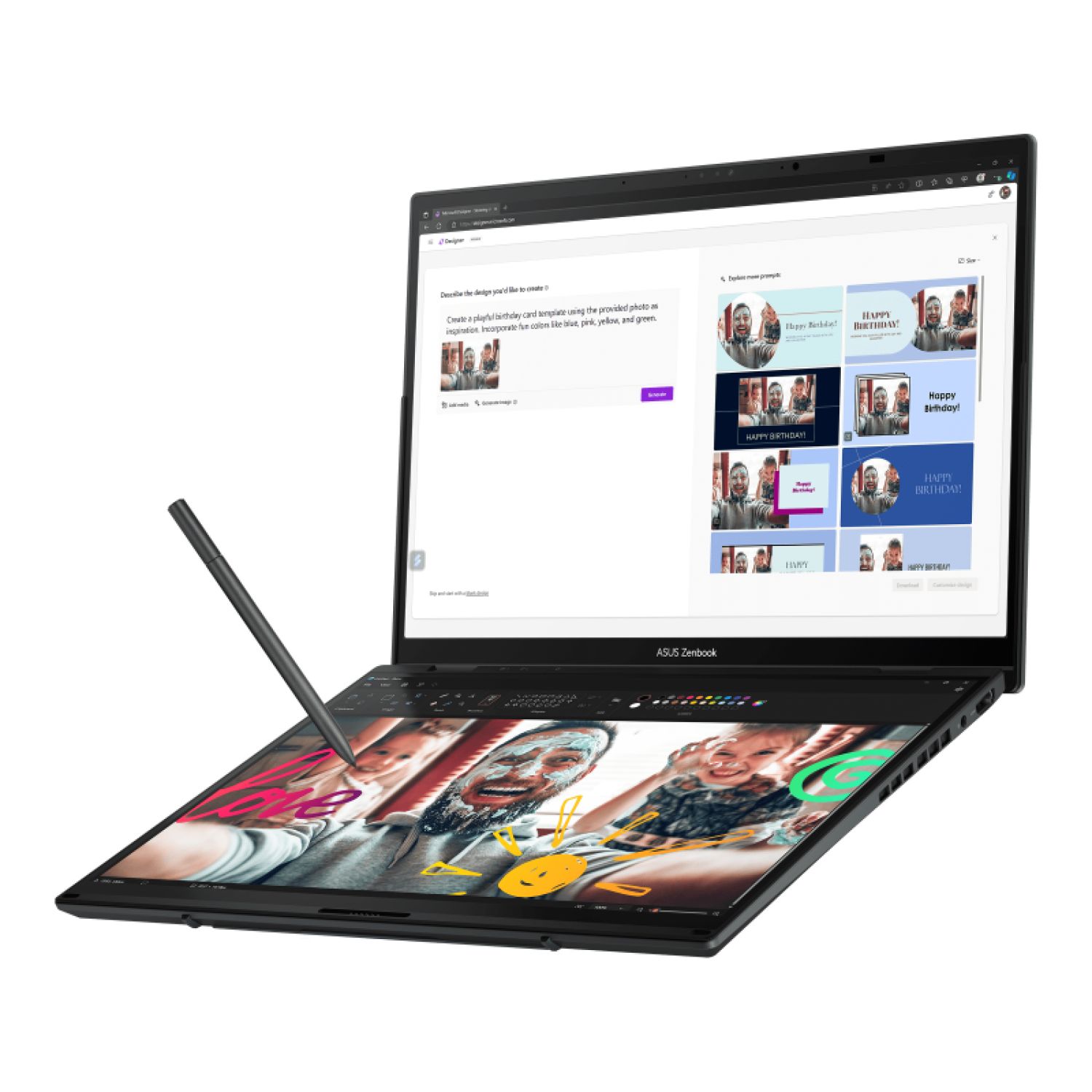 ASUS Zenbook Duo UX8406MA-OLEDS921 Inkwell Grey