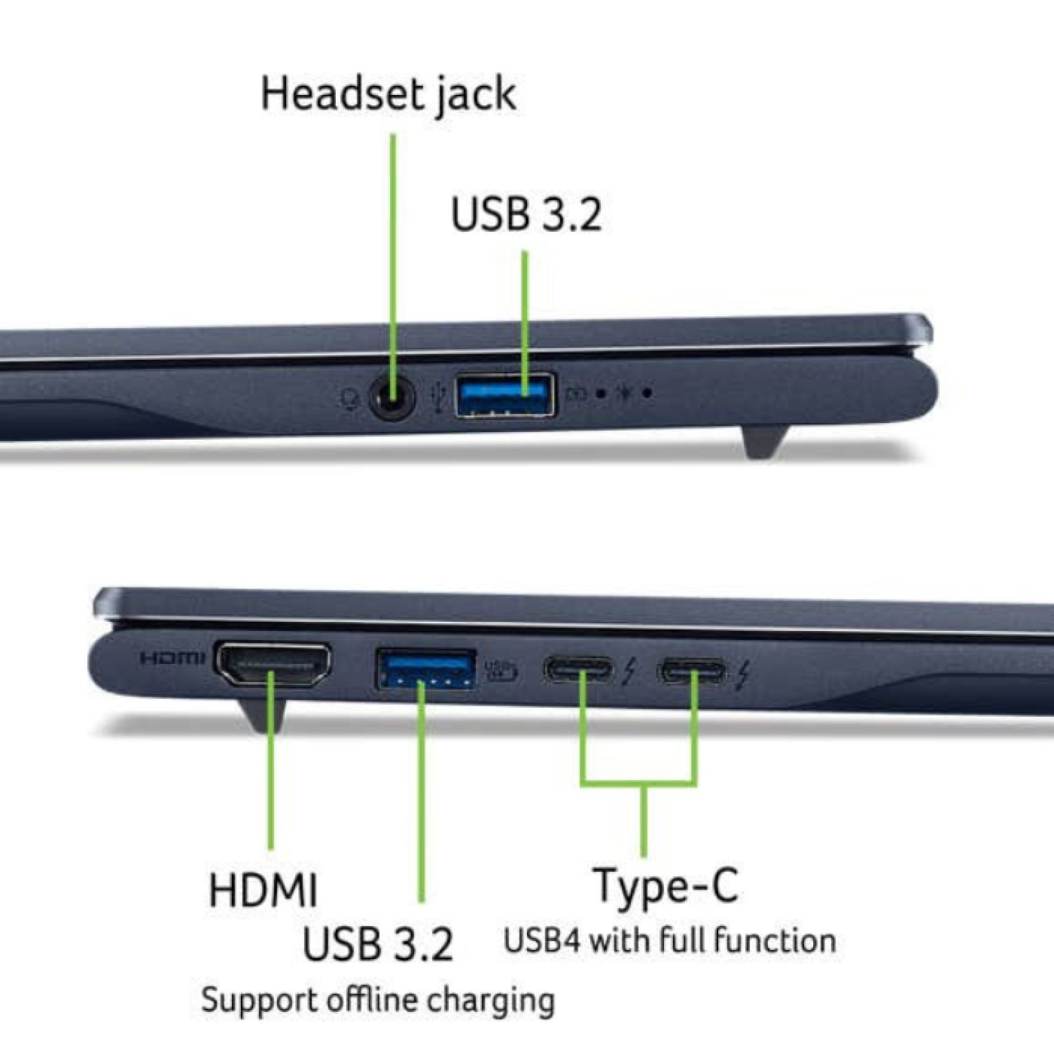 Acer Swift GO 14 AI SFG14-51-583L Steam Blue