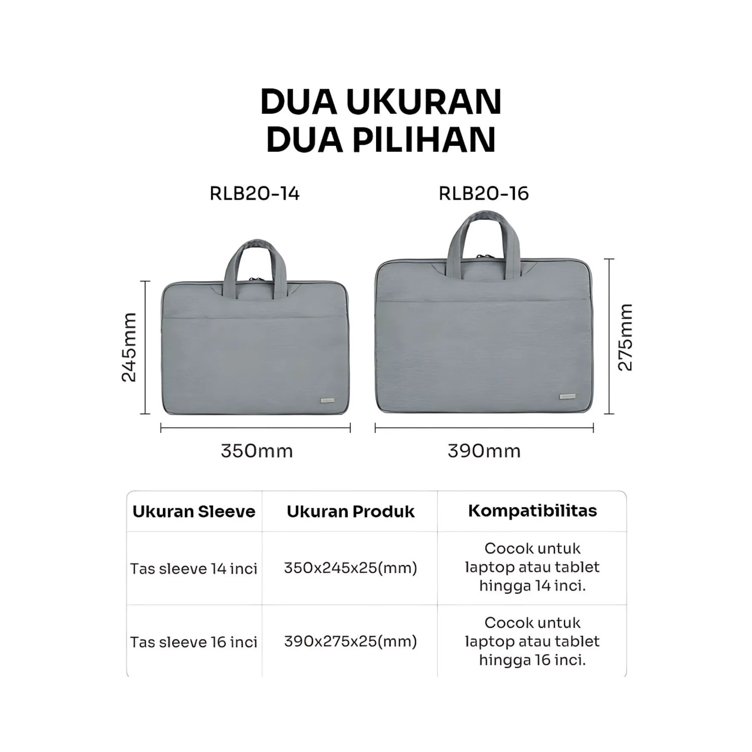 Robot RLB20 Tas Laptop 16