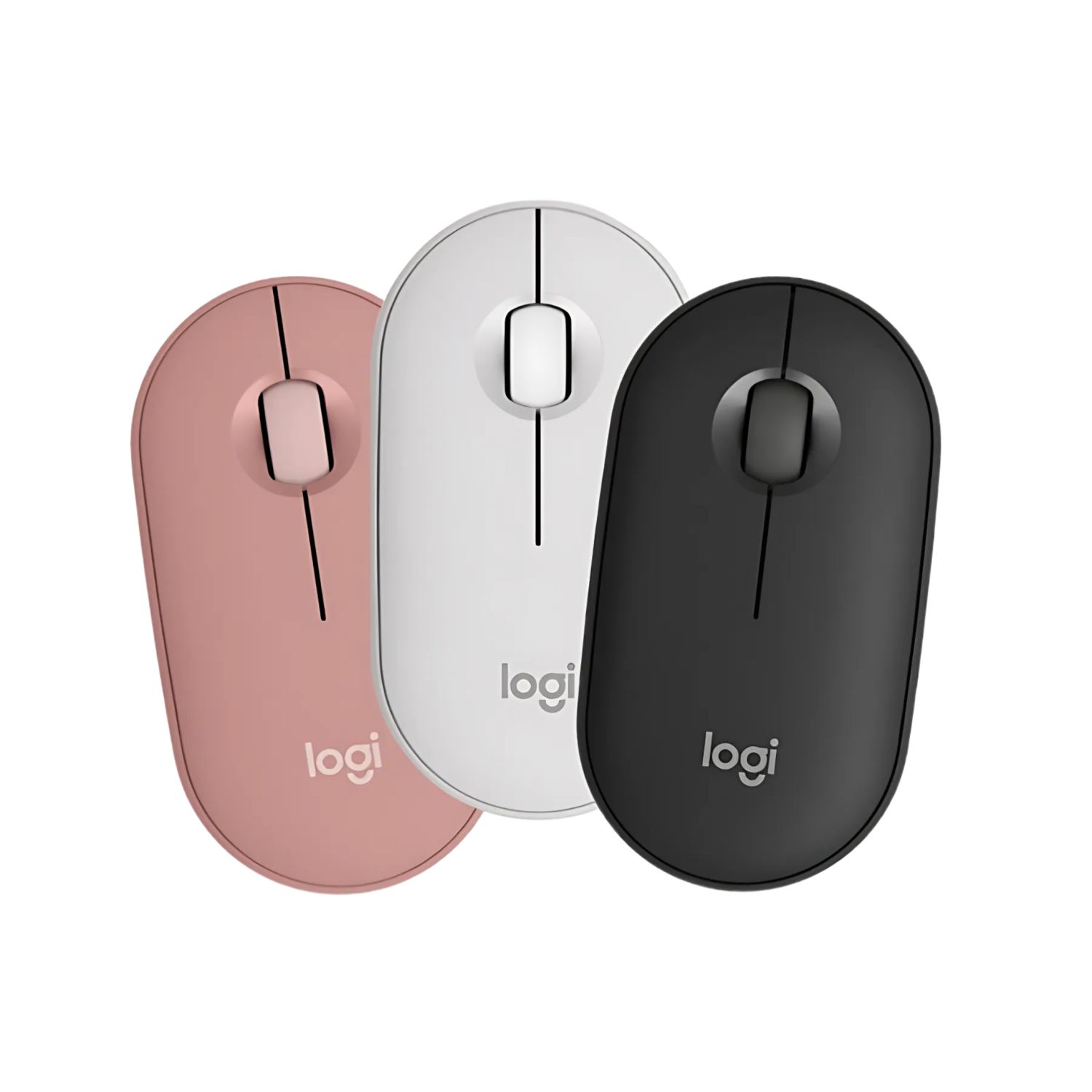 Logitech M350S Pebble Wireless Mouse Black