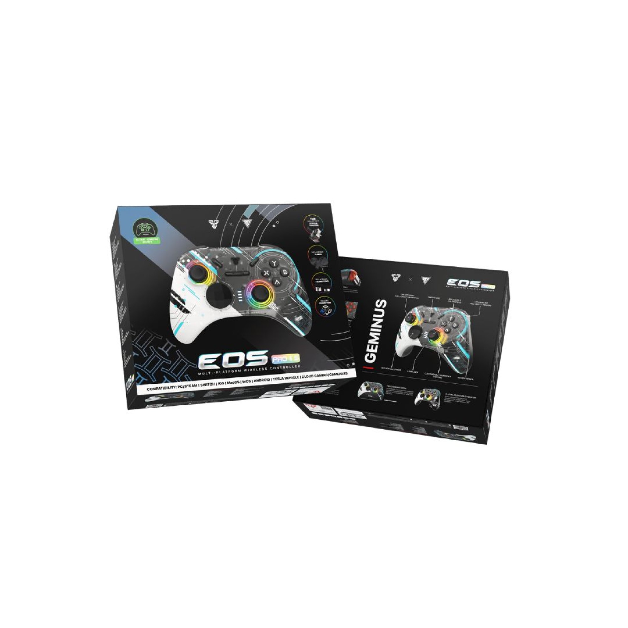 Fantech EOS Pro Geminus WGP15V2S (2.4GHz + Bluetooth 5.0 + USB Wired) Geminus