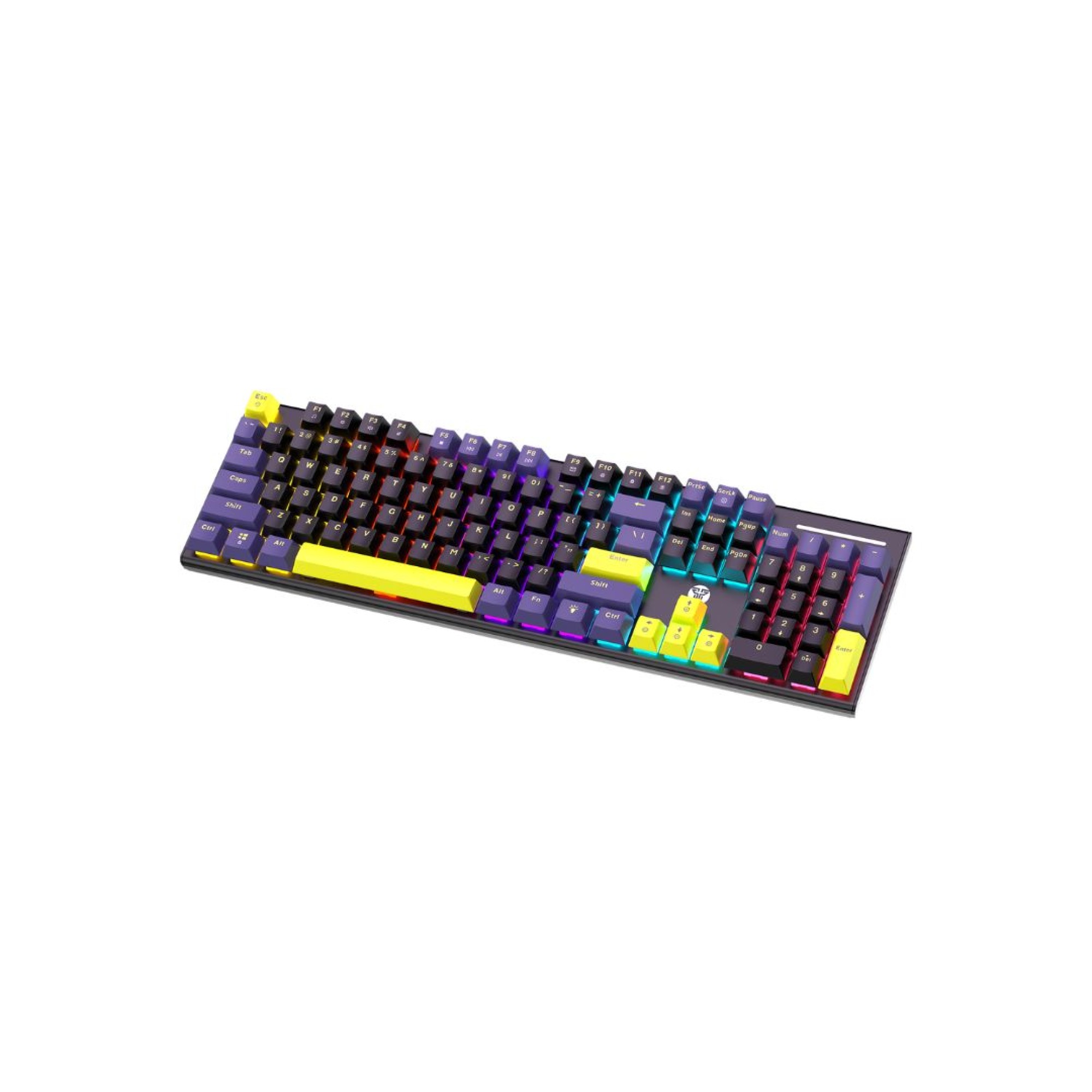 FANTECH ATOM 104S YORU MECHANICAL KEYBOARD | [MK878S] Black Blue - Taro Switch