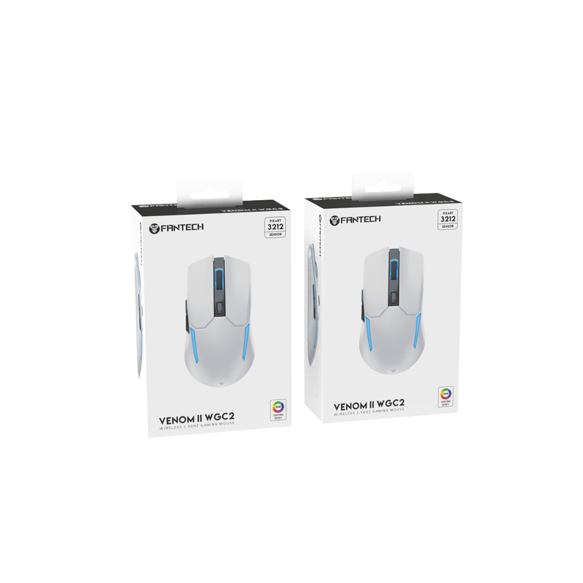 Fantech Venom WGC2 Mouse Wireless White