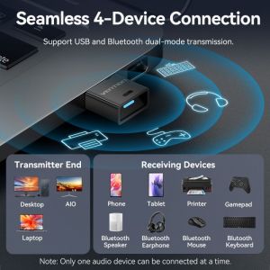 Vention Dongle Bluetooth 5.1 Black