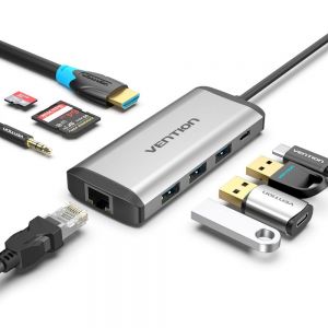 Vention Converter USB C to 9 in 1
