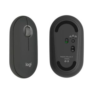 Logitech M350S Pebble Wireless Mouse Black