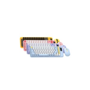 Fantech Go Mochi 85 WK898 Keyboard Pink [ Wireless+BT]