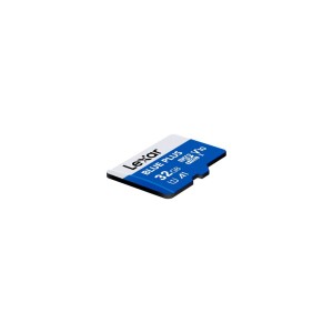 Lexar BLUE PLUS microSDHC 32GB+ Adapter