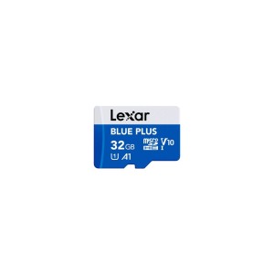 Lexar BLUE PLUS microSDHC 32GB+ Adapter